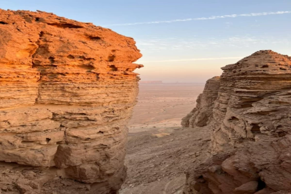 The Second Edge of the World from Riyadh