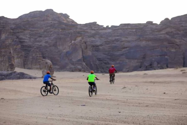 Guided Cycling Trail on the Al Ula Day Tour