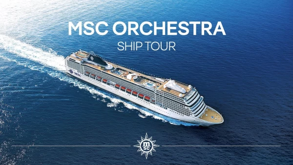 Le navire de croisière MSC Orchestra fait escale dans le port de Sokhna