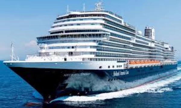 MS Nieuw Statendam Cruise Ship Stops in Alexandria Port