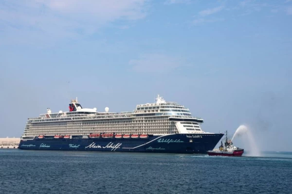 Mein Schiff 2 Cruise Ship Stops in Alexandria Port