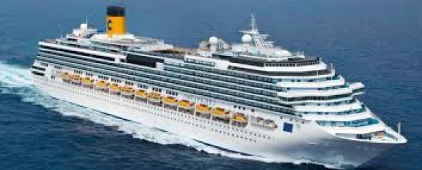 Costa Pacifica Cruise Ship Stops in Alexandria Port